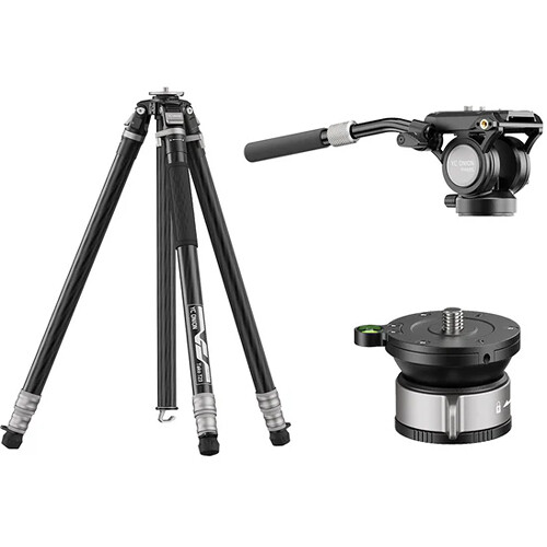 YC Onion Tako Tripod with 52mm Bowl Head & FH60S Fluid Head