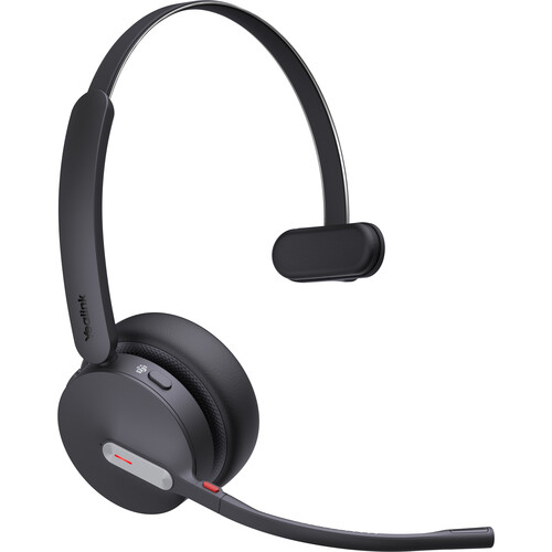Yealink BH70 Mono Wireless Bluetooth Headset for Microsoft Teams with USB-C Adapter