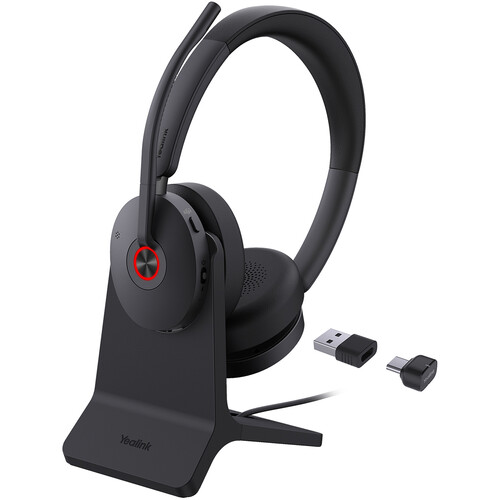 Yealink BH74 Wireless Bluetooth Headset with Stand (Microsoft Teams)