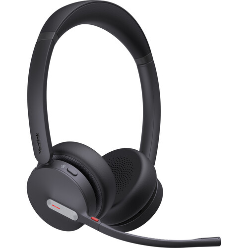 Yealink BH70 Stereo Wireless Bluetooth Headset for Unified Communications with USB-C/A Adapter