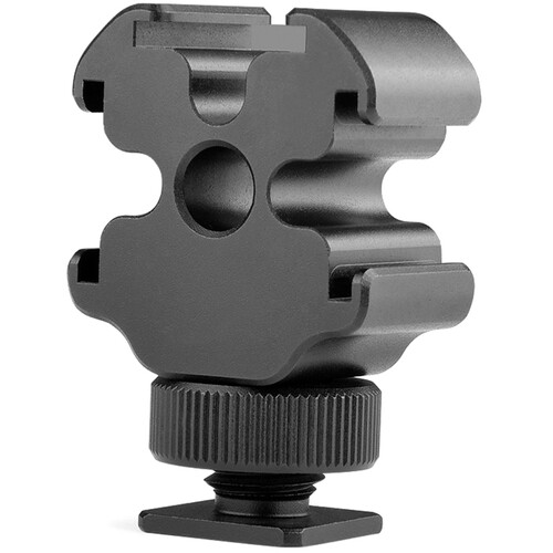 YELANGU A68 3-Head Cold Shoe Mount Adapter