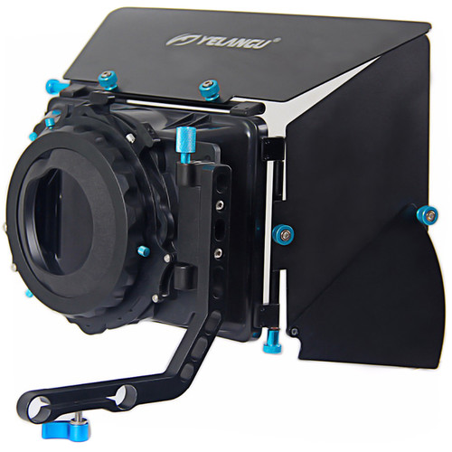 YELANGU M2 15mm LWS Swing-Away Matte Box with Two Rotating Stages & 4 x 4" Filter Trays