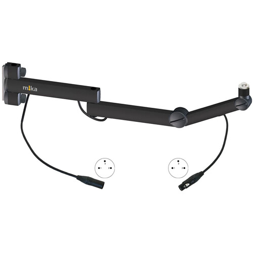 Yellowtec m!ka Mic Arm TV (Black, XLR)