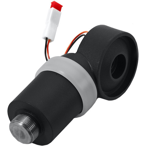 Yellowtec m!ka 5/8" Microphone Adapter with On-Air Indicator (Dark Gray)