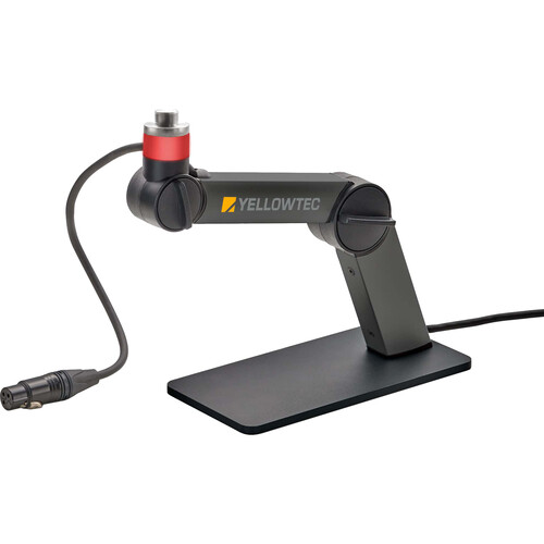 Yellowtec M!ka Microphone Table Stand with On-Air Signal (Black, XLR)