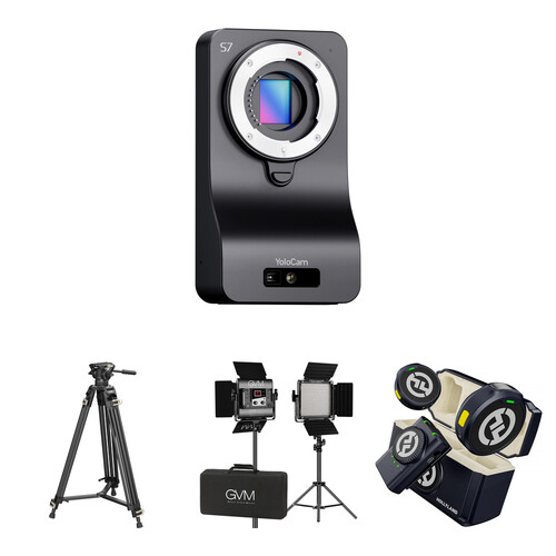 YoloLiv YoloCam S7 とレンズと三脚セット 配信用 YoloLiv YoloCam S7 Live Streaming Camera with Studio Creator Kit