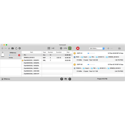 YoYotta LTFS Software for macOS