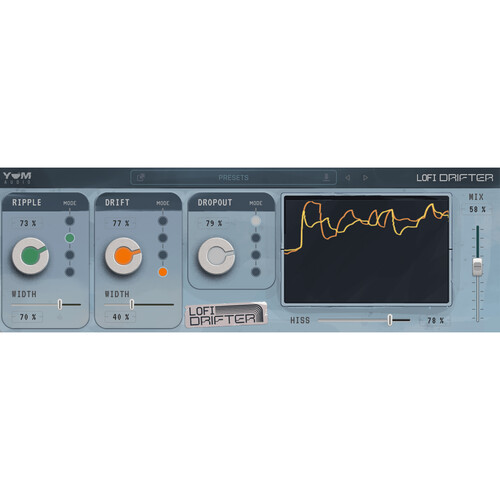 Yum Audio LoFi Drifter Tape Pitch Vibe Plug-In
