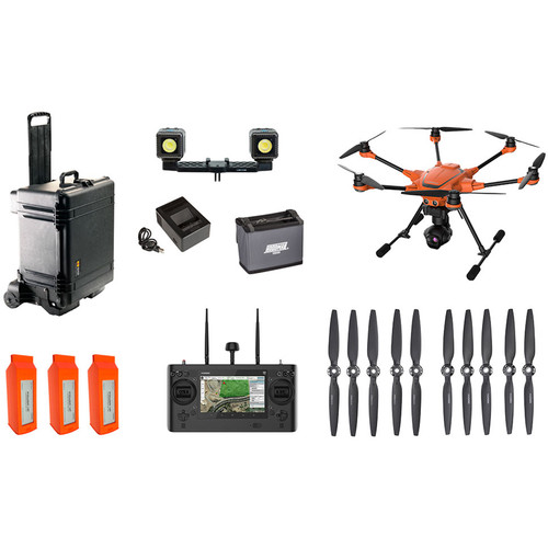 YUNEEC H520-CGOET Bundle H520 Airframe, ST16S, 3 Batteries, Charger, CGOET 3-Axis Gimbal Camera