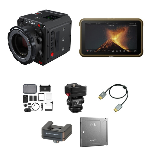 Z CAM E2-S6 Camera with Atomos Ninja V+, Power Kit, Monitor Mount, HDMI Cable & Cold Shoe