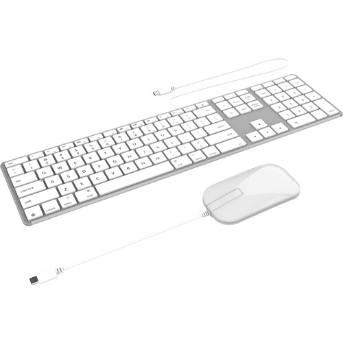 ZAGG Education USB-C Mouse and Keyboard Bundle 103217459 B&H