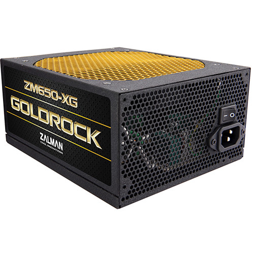 ZALMAN USA ZM650 650W Gold Rock Modular Power Supply