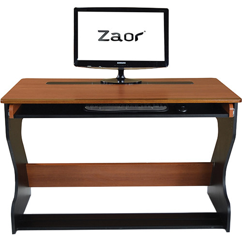 Zaor Miza Jr. Compact Desk (Black/Cherry)