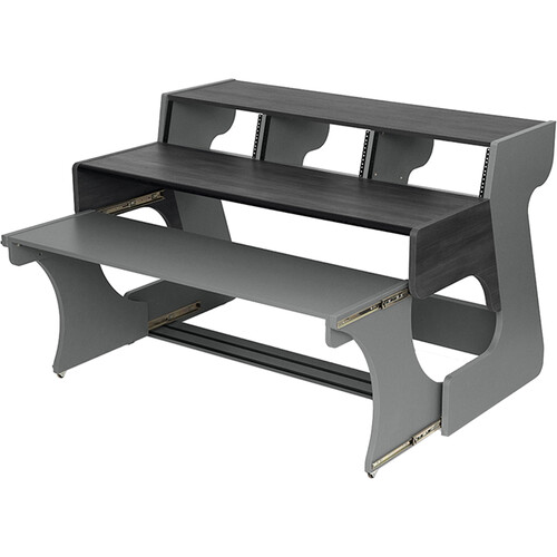 Zaor Miza 88XL Flex Keyboard Desk (Gray Wenge)