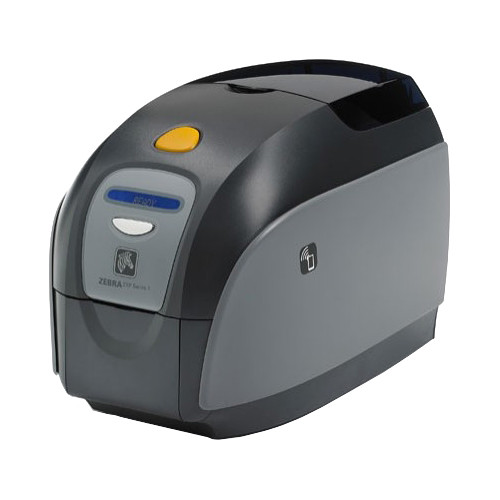 Zebra ZXP Series 1 Card Printer with ISO HiCo/LoCo Magnetic Encoder and 10/100 Ethernet Connectivity