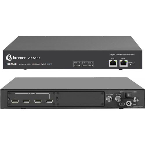 ZeeVee HDB2840i Digital Video Encoder/Modulator
