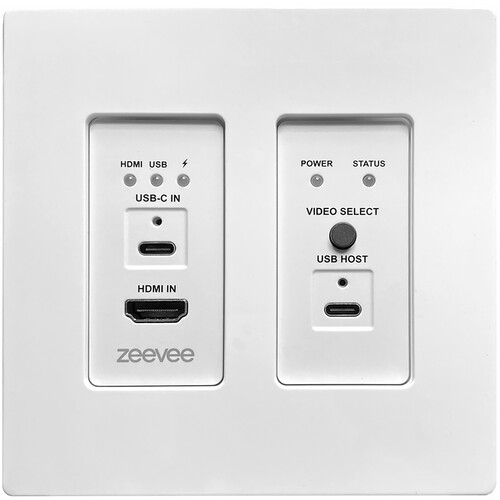 ZeeVee ZyPerUHD60, HDMI 2.0 Input Wall Plate Encoder