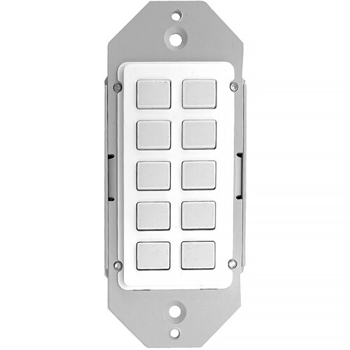 ZeeVee ZyPerPad 10-Button IP Control Interface