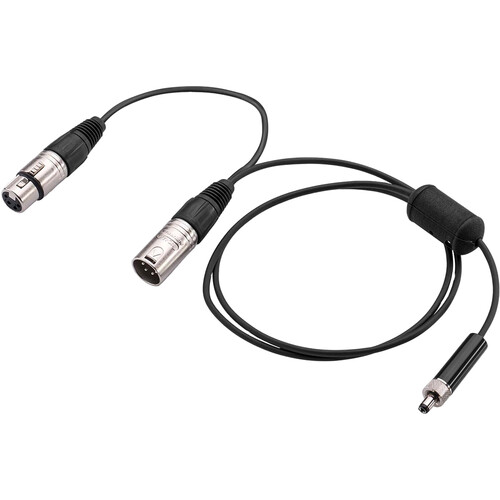 ZEISS CinCraft Scenario DC Barrel to Y-Splitter Power Cable with 4-Pin XLR (39.4")