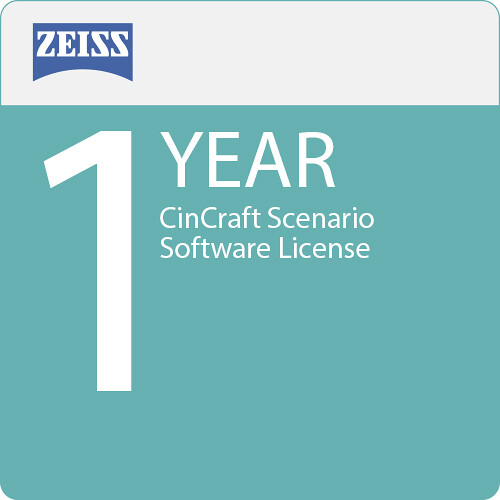 ZEISS CinCraft Scenario Software License (1-Year)
