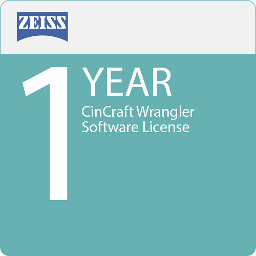 ZEISS CinCraft Wrangler Software License (1-Year)