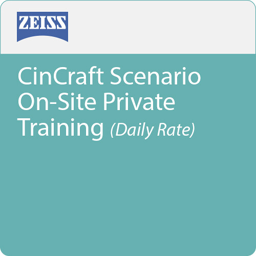 ZEISS CinCraft Scenario On-Site Private Training (Daily Rate)