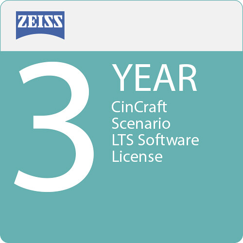 ZEISS CinCraft Scenario LTS Software License (3-Year)