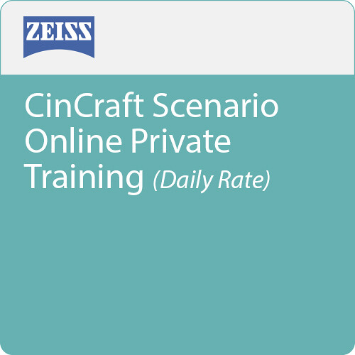 ZEISS CinCraft Scenario Online Private Training (Daily Rate)