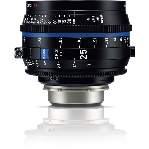 ZEISS CP.3 XD 25mm T2.1 Compact Prime Lens 2181-378 B&H Photo