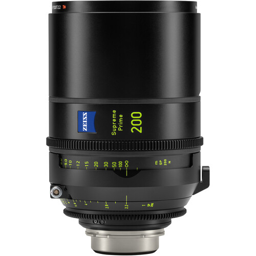 ZEISS Supreme Prime 200mm T2.2 Lens (Feet, PL Mount)