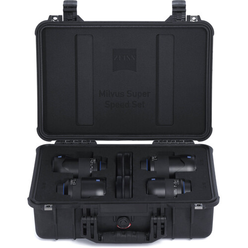 ZEISS Milvus ZE Super Speed 4-Lens Bundle for Canon EF