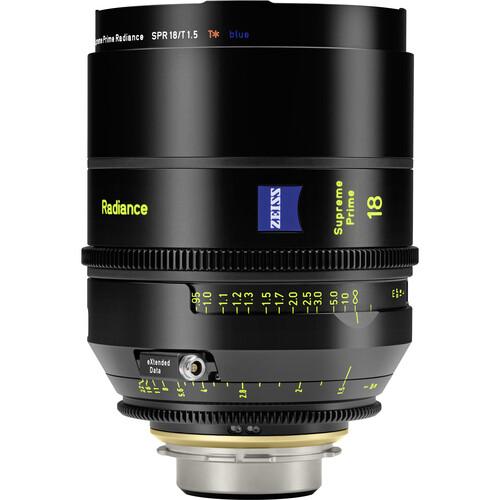 ZEISS Supreme Prime Radiance 18mm T1.5 Lens (PL, Meters)