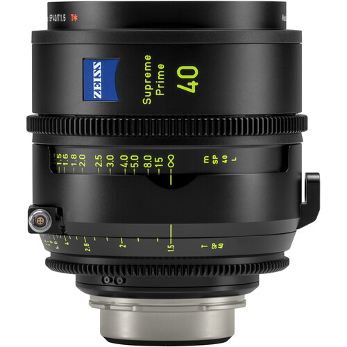 ZEISS Supreme Prime 40mm T1.5 Lens (Feet, PL Mount)