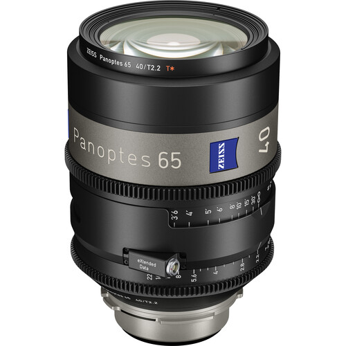 ZEISS Panoptes 65 40mm T2.2 Cine Lens (ARRI LPL, Feet)