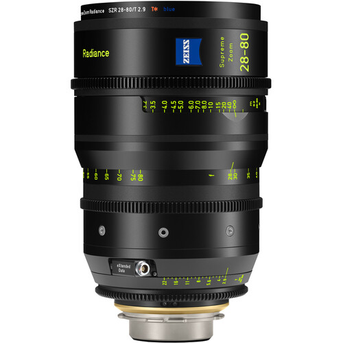 ZEISS Supreme Zoom Radiance 28-80mm T2.9 Lens (ARRI PL, Feet)