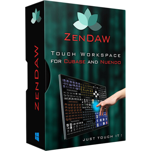 ZenDAW Touch Workspace Software for Cubase and Nuendo