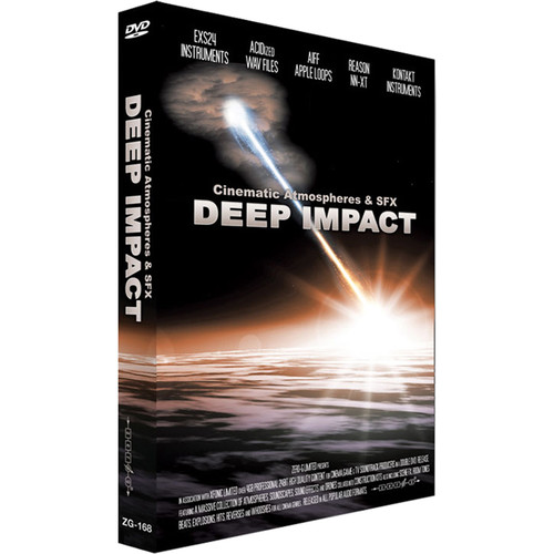 Zero-G Deep Impact: Cinematic Atmospheres & SFX - Sample Library (Electronic Download)