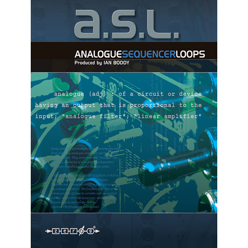 Zero-G A.S.L. Analogue Sequencer Loops Sample Library (Electronic Download)