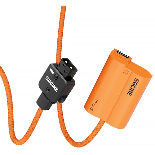 ZGCINE D-Tap to Nikon EN-EL15 Dummy Battery with Braided DT-EL15