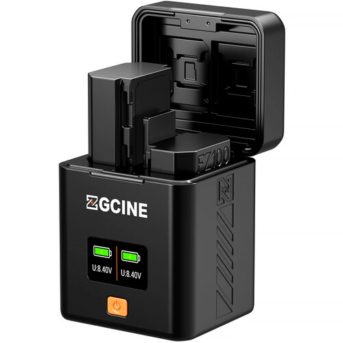 ZGCINE Fast Dual Charger for Sony NP-FZ100 Batteries