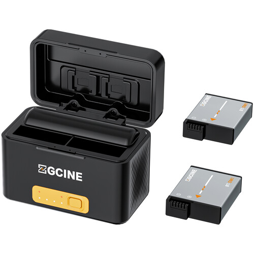 ZGCINE PS-OM1 2-Bay Charging Case Kit for Select DJI Osmo Batteries