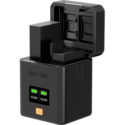ZGCINE Fast Dual Charger for FUJIFILM NP-W126 Batteries