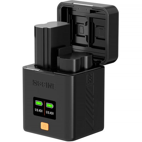ZGCINE Fast Dual Charger for FUJIFILM NP-W235 Batteries