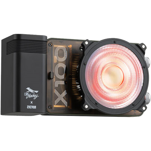 Zhiyun MOLUS X100 RGB Pro Pocket Light C040073AM9 B&H Photo Video