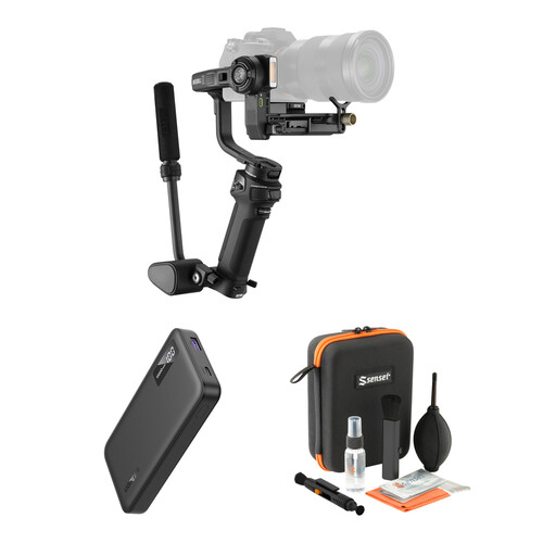 Zhiyun WEEBILL-3 S Handheld Gimbal Stabilizer with Power & Cleaning Combo Kit