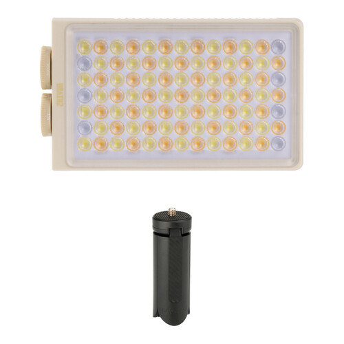 Zhiyun FIVERAY M40 SE Bi-Color LED Light Panel with Ulanzi MT-05 Mini Tripod Stand Kit