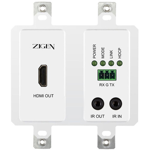 Zigen ZIG-POEWP-RX70 HDMI Wall Plate HDBaseT Receiver