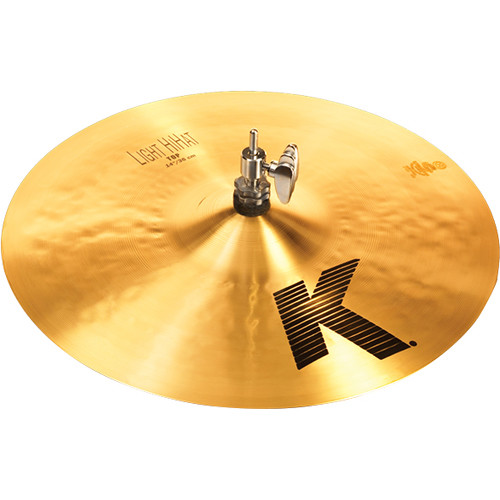 Zildjian 14" K Light Hi-Hat Cymbal (Top)