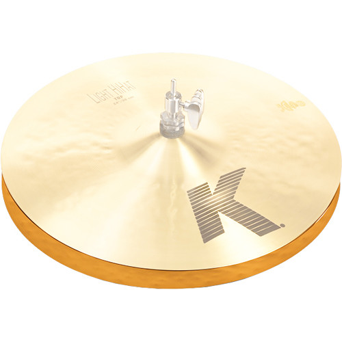 Zildjian 14" K Light Hi-Hat Cymbal (Bottom)
