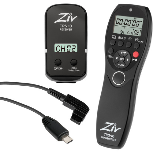 Ziv TRS-10 Wireless Timer Remote with Video Control for Sony Cameras